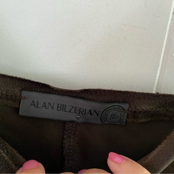 Alan Bilzerian 100% Silk Brown Chocolate Chemise Style Cami Top Spaghetti Straps - Picture 5 of 14